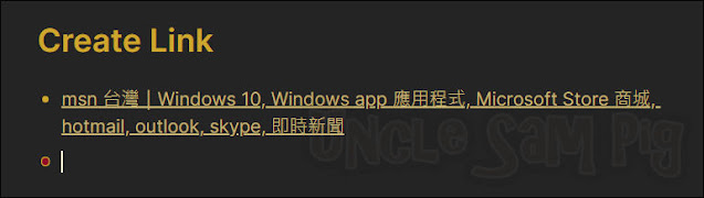 Create Link：一鍵將網頁超連結網址複製轉換成Markdown、Html...格式 ( Chrome / Edge 擴充功能 )