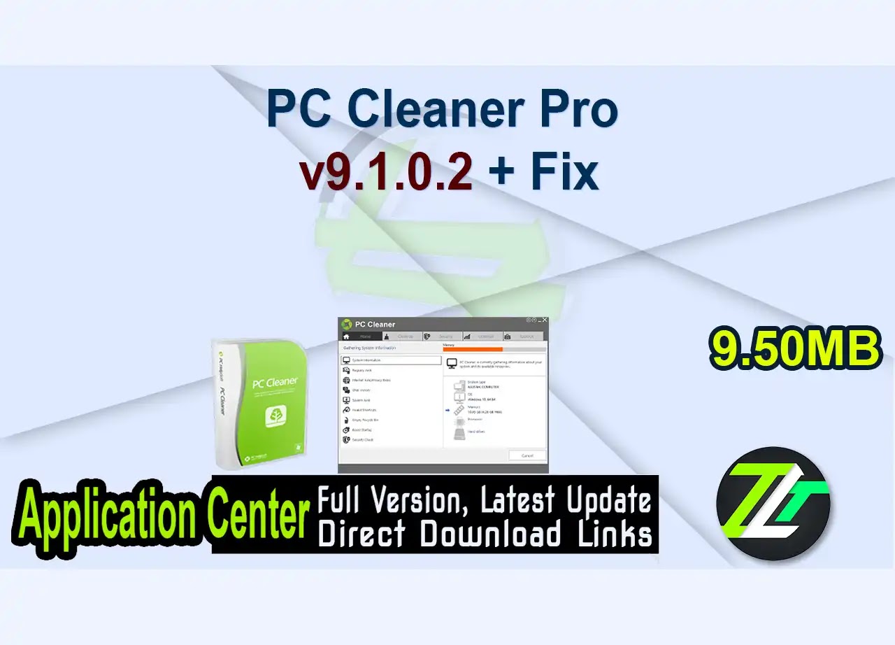 PC Cleaner Pro v9.1.0.2 + Fix