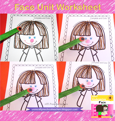pointing puppet for worksheets
