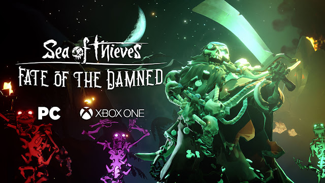 sea of thieves fate of the damned monthly content update dlc pc xb1 rare studio xbox game studios open world pirate simulator action adventure game