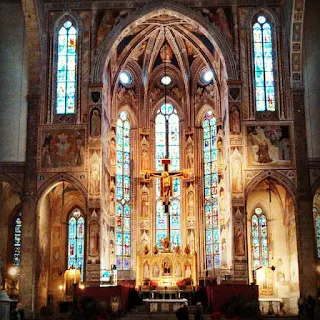 Capilla de la Basílica de Santa Croce de Agnolo Gaddi