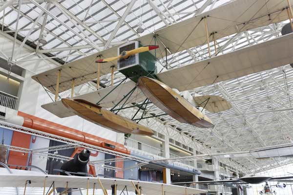 The first Boeing aircraft took off in the air