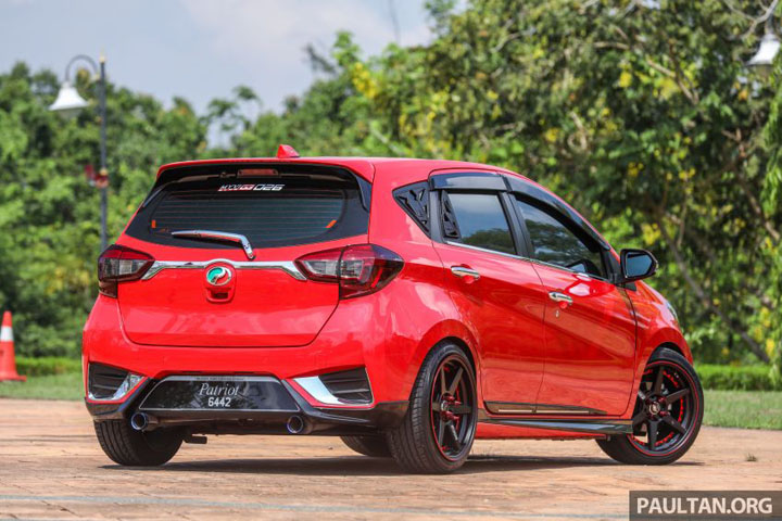 16 Gambar Myvi 1.5 'Lamborghini' Milik Abang Liey