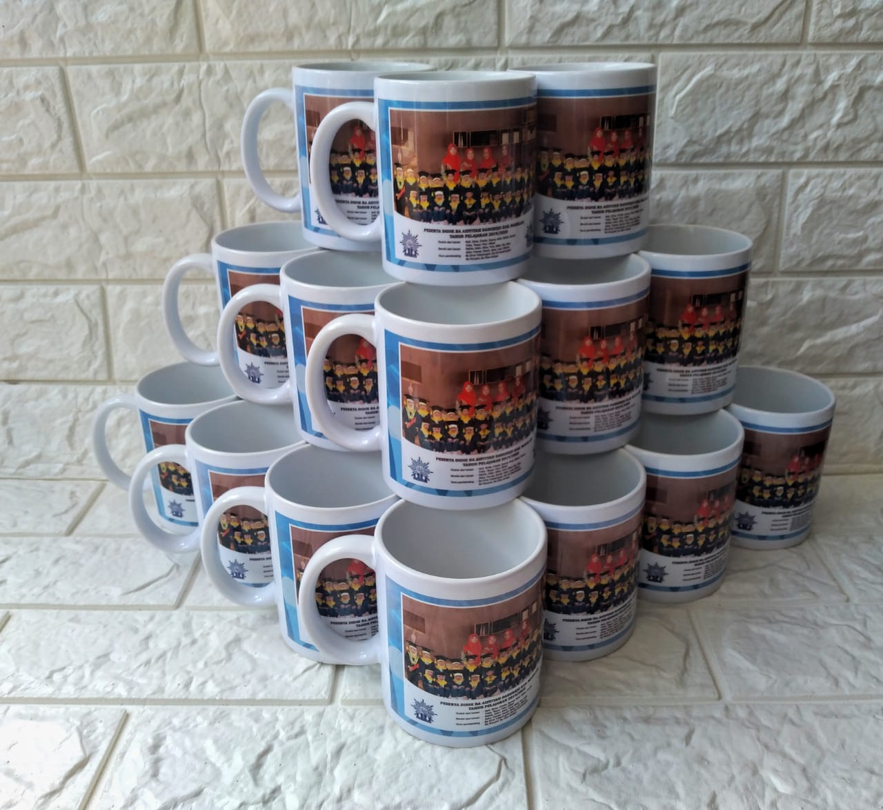 souvenir mug promosi di Butuh Sawangan Magelang