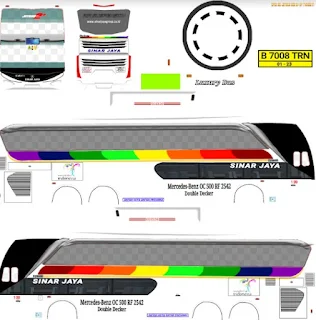 Livery Bussid Sinar Jaya HD