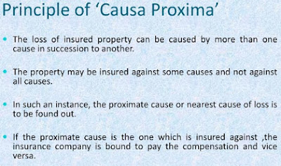 principle of cause of proxima,banking insurance world ,amartya raj