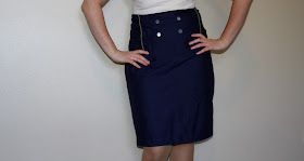 military skirt sewing tutorial