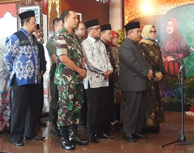 HALAL BIHALAL KELUARGA BESAR BUMD DENGAN FORKOPIMDA SUKOHARJO