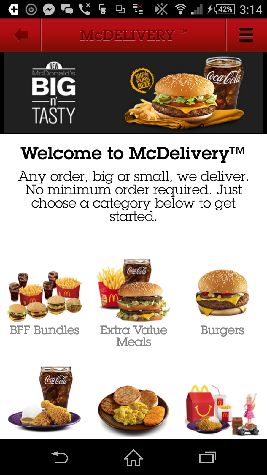 How To Order Food at McDo Delivery Using Android 
