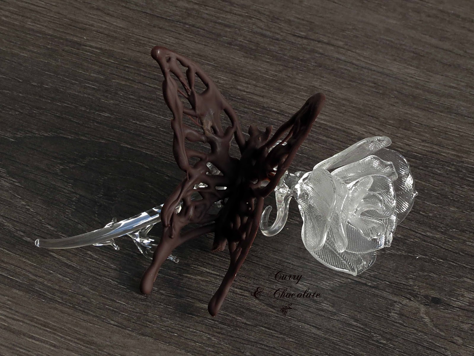 Cómo hacer mariposas de chocolate – How to make chocolate butterflies