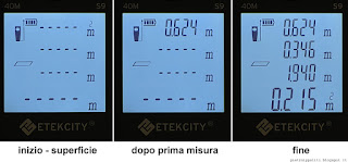 Etekcity Laser Distance Meter S9, superficie