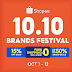 Get MAS MURA Deals on your Brand Favorites this Shopee 10.10 Brands Festival!