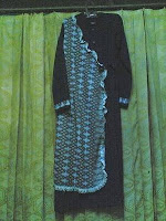 gamis muslim kombinasi batik