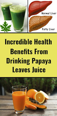 Incredible Health Benefits From Drinking Papaya Leaves Juice