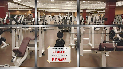 gym closed due to lockdown