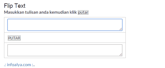 flip text infoalya.com