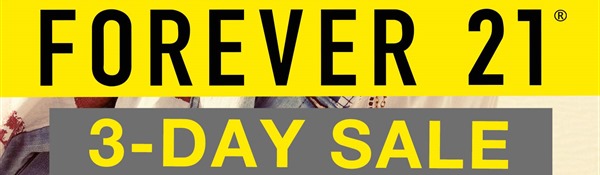 EDnything_Forever 21 3-Day Sale July 2013