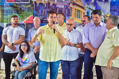 Cícero Lucena e Leo Bezerra autorizam pavimentação de vias no José Américo