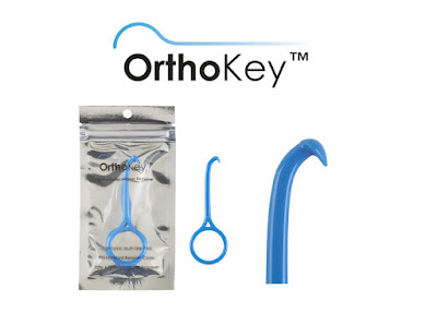 OrthoKey removes clear retainers and Invisalign aligners easily.