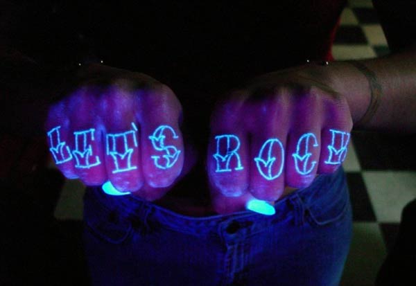 Wait glow in the dark tattoos? Are they just a temporary tattoo that washes