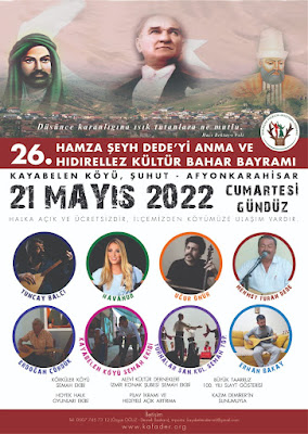 Kayabelen Festivali 21 Mayıs 2022 Cumartesi Günü / Selçik Haber