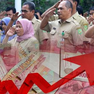 DI TAHUN 2017 INI,GAJI PNS AKAN NAIK 2 KALI LIPAT