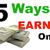 5 Ways To Earn Money Online 100% Free