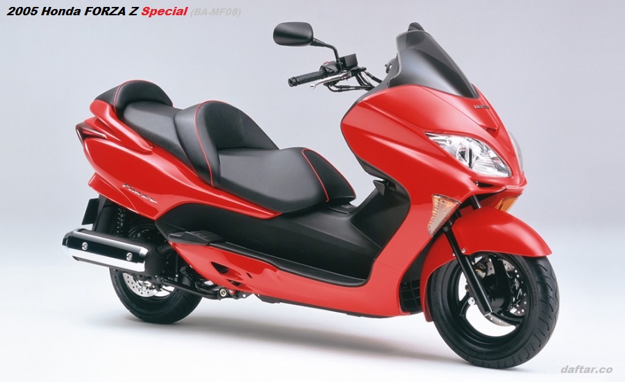 2005 Honda FORZA Z Special Red
