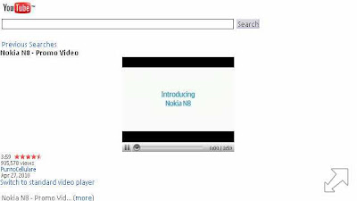 Nokia N8 Youtube