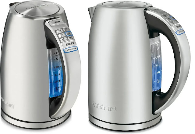 1. Cuisinart CPK-17AMZ Perfect Temp Stainless Steel Kettle