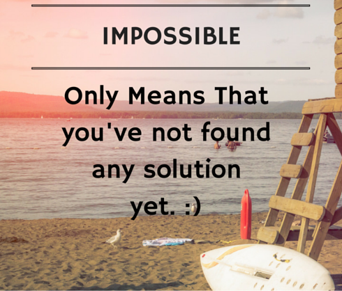 Impossible quotations motivation