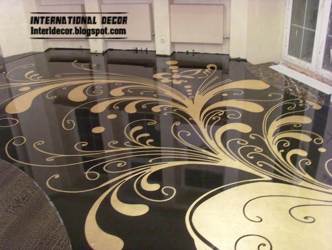 3d floor, 3d floor murals, bedroom flooring