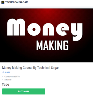 Technical Sagar  Money Making Course Download Free