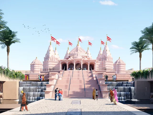 ప్రధాని నరేంద్ర మోడీ ప్రారంభించనున్న UAEలో BAPS దేవాలయాన్ని సందర్శించిన 42 దేశాల దౌత్యవేత్తలు | Diplomats of 42 countries visited BAPS Temple in UAE to be inaugurated by Prime Minister Narendra Modi