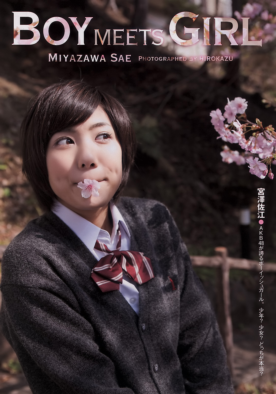 Kira Kira Anni: Miyazawa Sae Weekly Playboy Magazine Scans