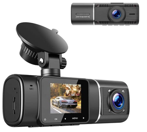 TOGUARDGO Car FHD IR Night Vision Interior Camera