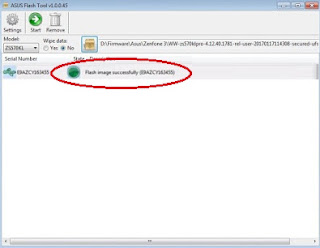 Cara Flashing Asus Zenfone 2 ZE500CL Menggunakan Asus Flash Tool Tested Sukses 100%