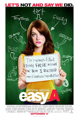 Watch Easy A 2010 BRRip Hollywood Movie Online | Easy A 2010 Hollywood Movie Poster