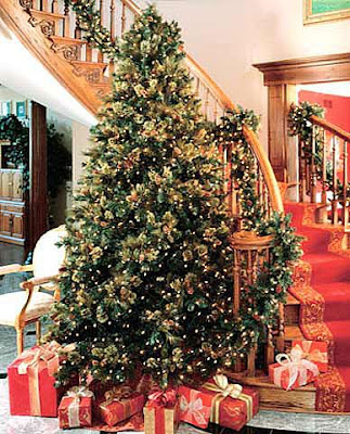 Artificial Christmas Tree Decorating Ideas