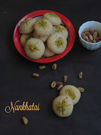 Nankhatai, Whole Wheat Pistachio Nankhatai