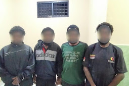 Polres Tolikara Ringkus 5 Warga Yang Bermain Judi Dadu di Pasar Karubaga