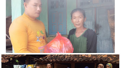 Dermawan Berbagi Nusantara Terus Membantu, 5 Kaum Dhuafa di Desa Karduluk Kecamatan Pragaan Terima Santunan 