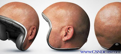 Os capacetes mais curiosos e criativos do Facebook #2