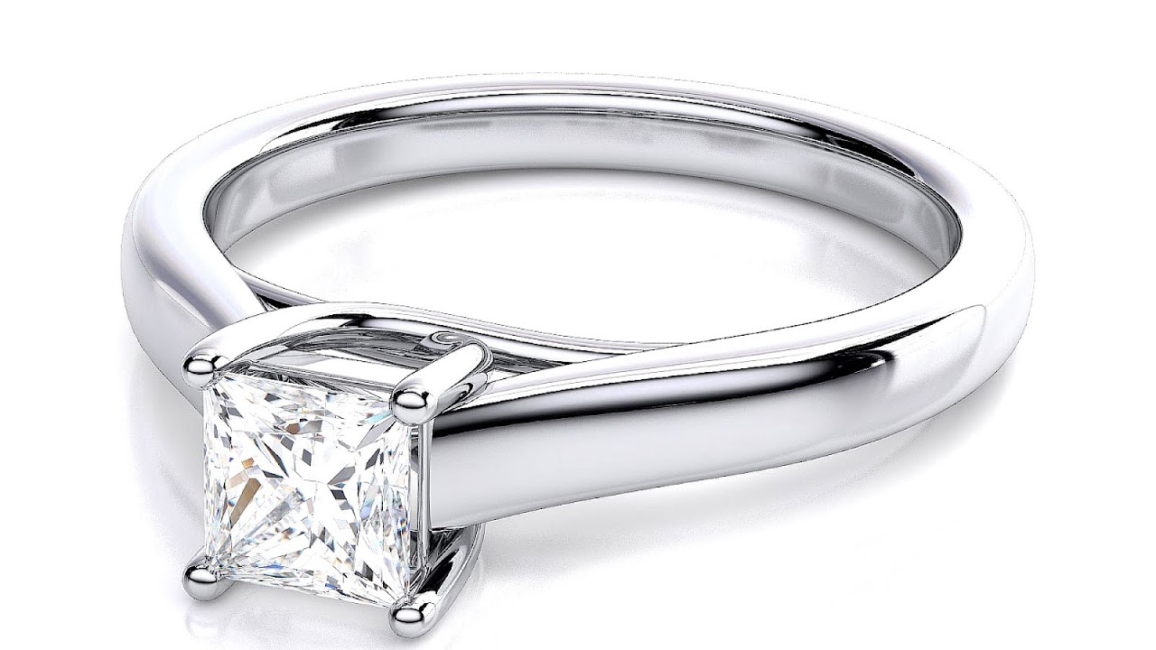 White Gold Engagement Ring Settings