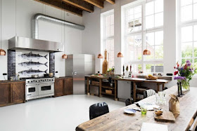 cocina de grandes dimensiones chicanddeco