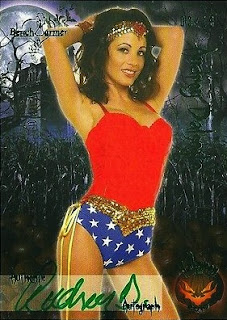 Audney Dalsoglio wearing Wonder Woman's costume