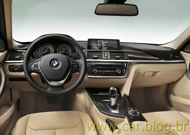 Nova BMW Serie-3 2012 - interior - painel