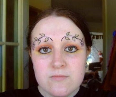 Tattooed Eyebrows on Tattooed Eyebrows Nothing Screams Classy Like Tattooed Eyebrows Scars