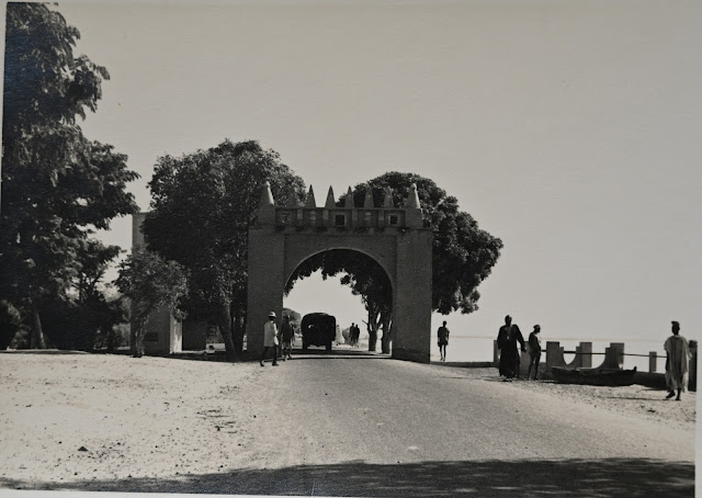gate at mopti venice of africa 1957