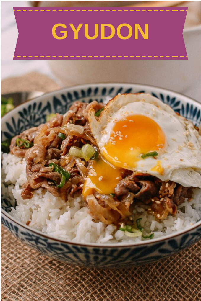 GYUDON (JAPANESE BEEF & RICE BOWLS)